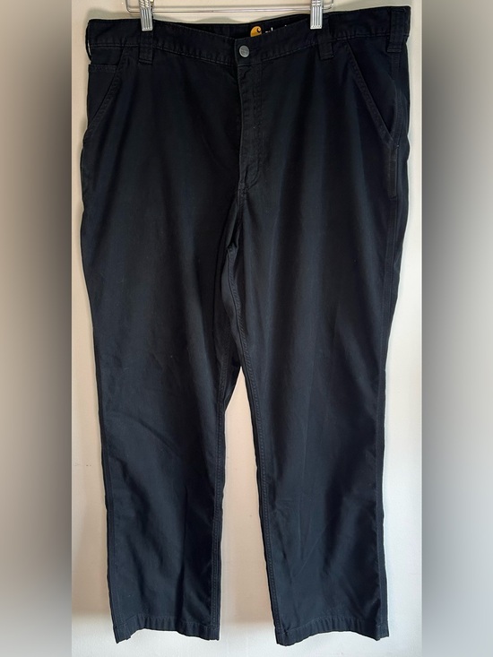 Carhartt Other - Carhartt Men’s Relaxed Fit Work Pants Size 40X32 Black Carpenter Pants Like New
